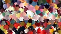 Sixth of 'reflets — paint synthesiser classic — 3.0 collection regions auto drawn 11'.