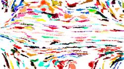 Third of 'reflets — paint synthesiser classic — 3.0 collection regions auto drawn 5'.