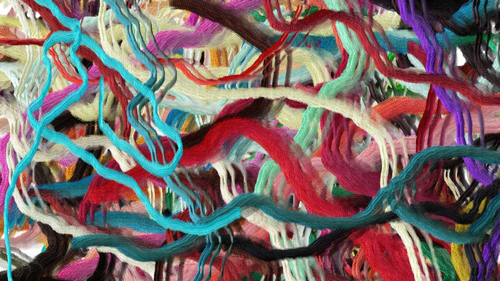 Image 'reflets — paint synthesiser classic — 4.0 collection repeat strokes 3 3'.