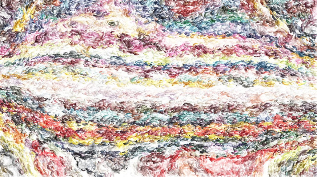 Image 'reflets — paint synthesiser classic — default rough in colour 1 5'.