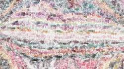 Fourth of 'reflets — paint synthesiser classic — 4.0 collection raised rough strokes 1'.