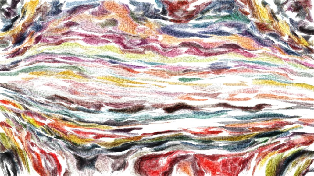 Image 'reflets — paint synthesiser classic — 4.0 collection raised rough strokes 3 4'.