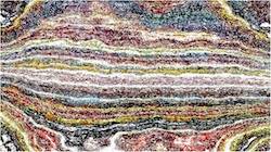 Fifth of 'reflets — paint synthesiser classic — 3.5 collection sketch 1'.