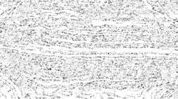 Fourth of 'reflets — paint synthesiser classic — 3.5 collection sketch 2'.