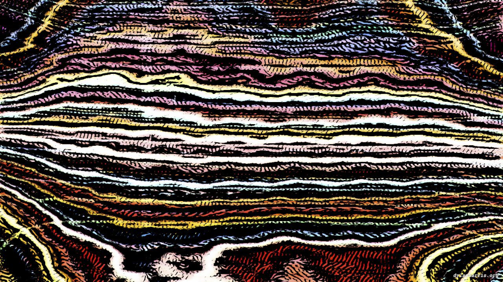 Image 'reflets — paint action sequence — screen print ideas 1 4'.