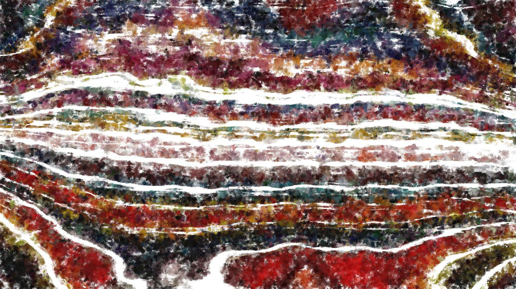 Image 'reflets — paint synthesiser classic — default sprays 1 4'.