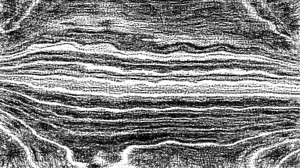 Image 'reflets — paint action sequence — sketch renditions 1 5'.