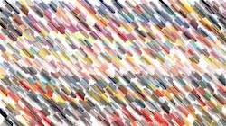 Fourth of 'reflets — paint synthesiser classic — 3.5 collection strokes 5'.