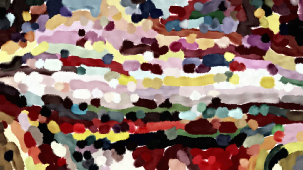 Image 'reflets — paint synthesiser classic — 3.5 collection strokes 6 3'.