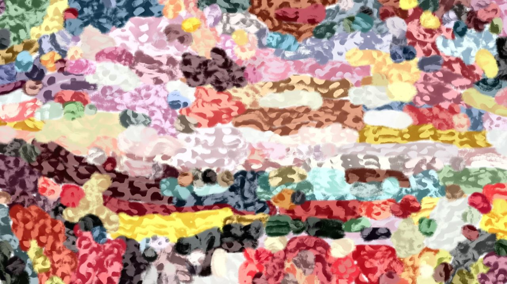 Image 'reflets — paint synthesiser classic — 3.5 collection strokes 7 1'.