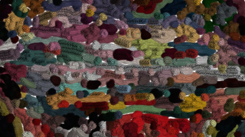 Image 'reflets — paint synthesiser classic — 3.5 collection strokes 7 2'.