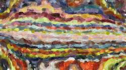 Third of 'reflets — paint synthesiser classic — 3.5 collection strokes 7'.