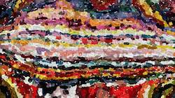 Seventh of 'reflets — paint synthesiser classic — 3.0 collection stylised 1'.