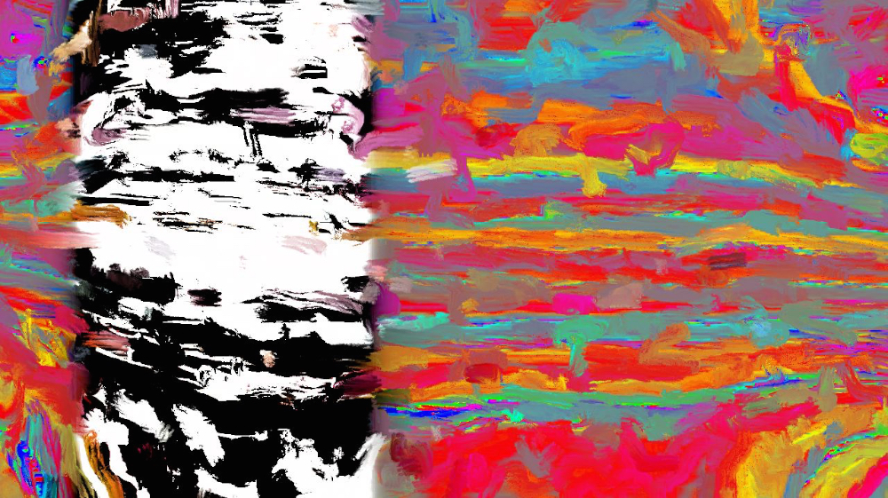 Image 'reflets — dualmode paint — default test 1 3 4'.