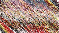 Fourth of 'reflets — paint synthesiser classic — speciality text brush 1'.