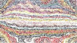 Sixth of 'reflets — paint synthesiser classic — 3.5 collection textured 2'.