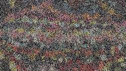 Seventh of 'reflets — paint synthesiser classic — 3.0 collection textures 4'.