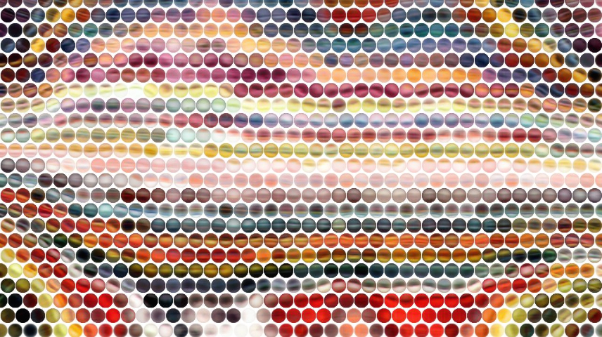 Image 'reflets — paint synthesiser classic — speciality tiling 1 3'.