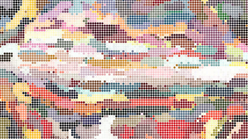 Image 'reflets — paint synthesiser classic — speciality tiling 1 5'.