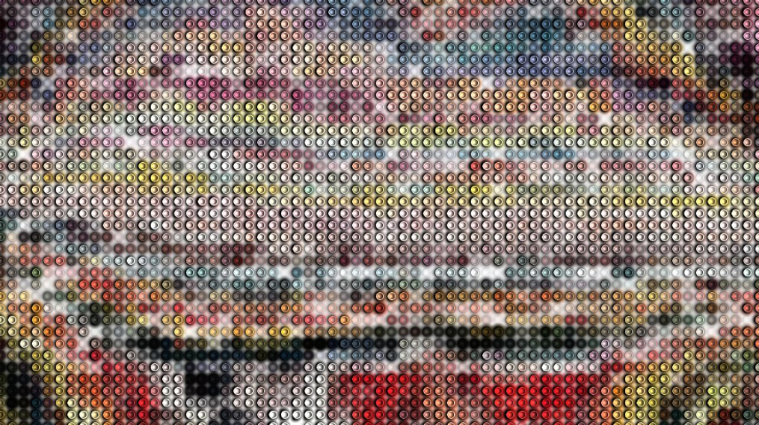 Image 'reflets — paint synthesiser classic — speciality tiling 2 6'.