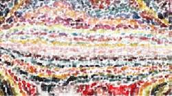 Fourth of 'reflets — paint synthesiser classic — speciality tiling 3'.