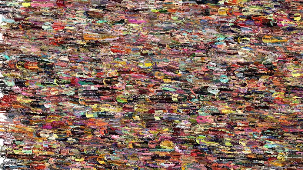 Image 'reflets — paint synthesiser classic — wacom w artpen rotation 2 1'.