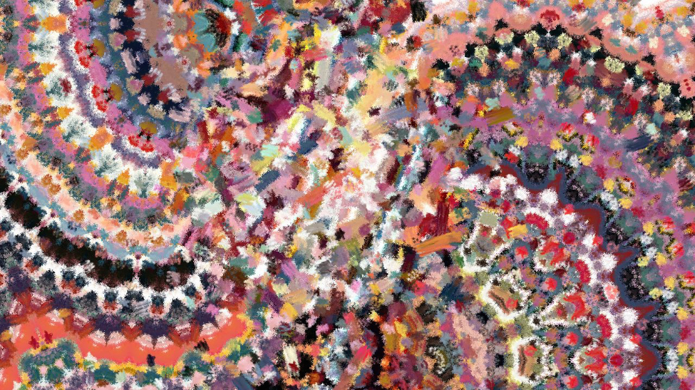 Image 'reflets — dualmode paint — default warp test 2 5'.