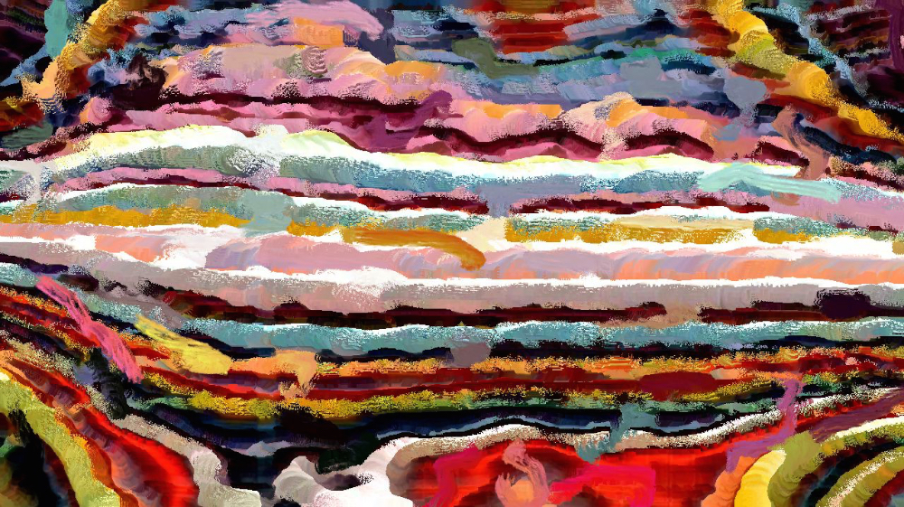 Image 'reflets — dualmode paint — default warp test 2 8'.