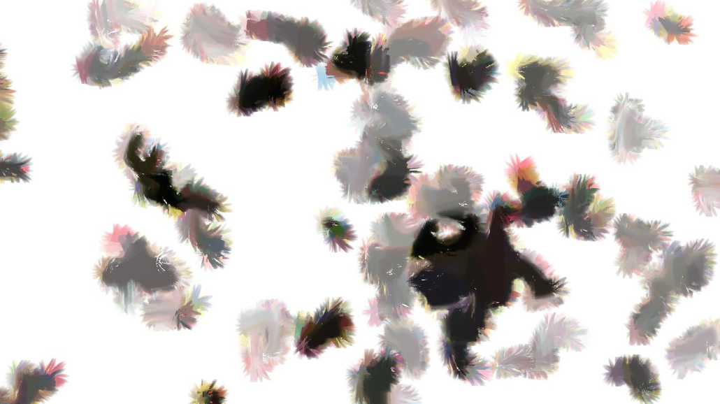 Image 'reflets — paint synthesiser classic — 4.0 collection watercolour 7 7'.