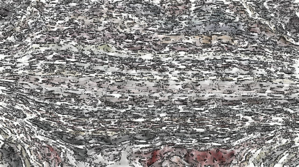 Image 'reflets — paint action sequence — watercolour styles 1 3'.