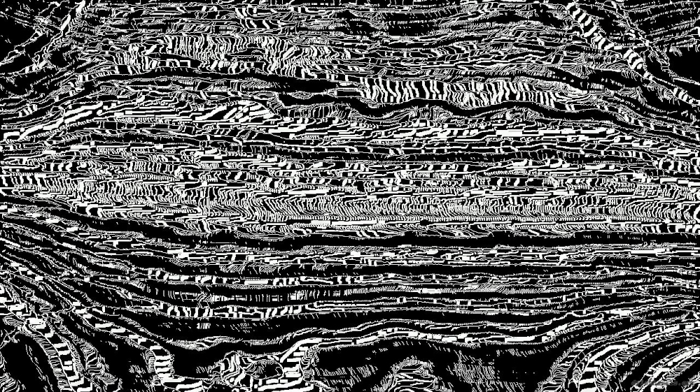 Image 'reflets — paint action sequence — woodblock 3'.