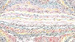 Seventh of 'reflets — paint synthesiser classic — speciality woodcut 1'.