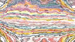 Fourth of 'reflets — paint synthesiser classic — speciality woodcut 2'.