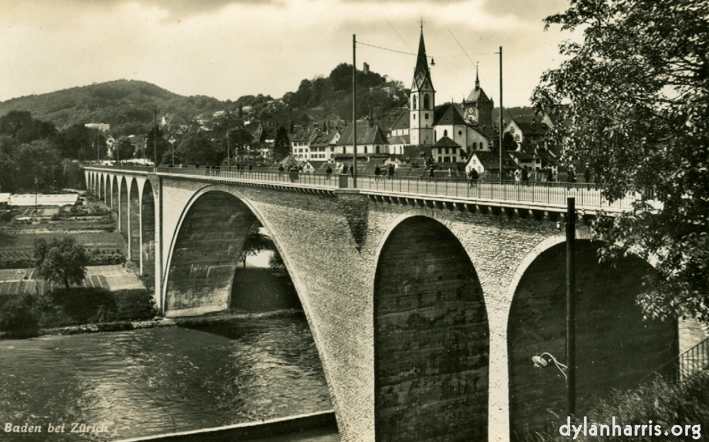 image: Postcard: Baden bei Zürich