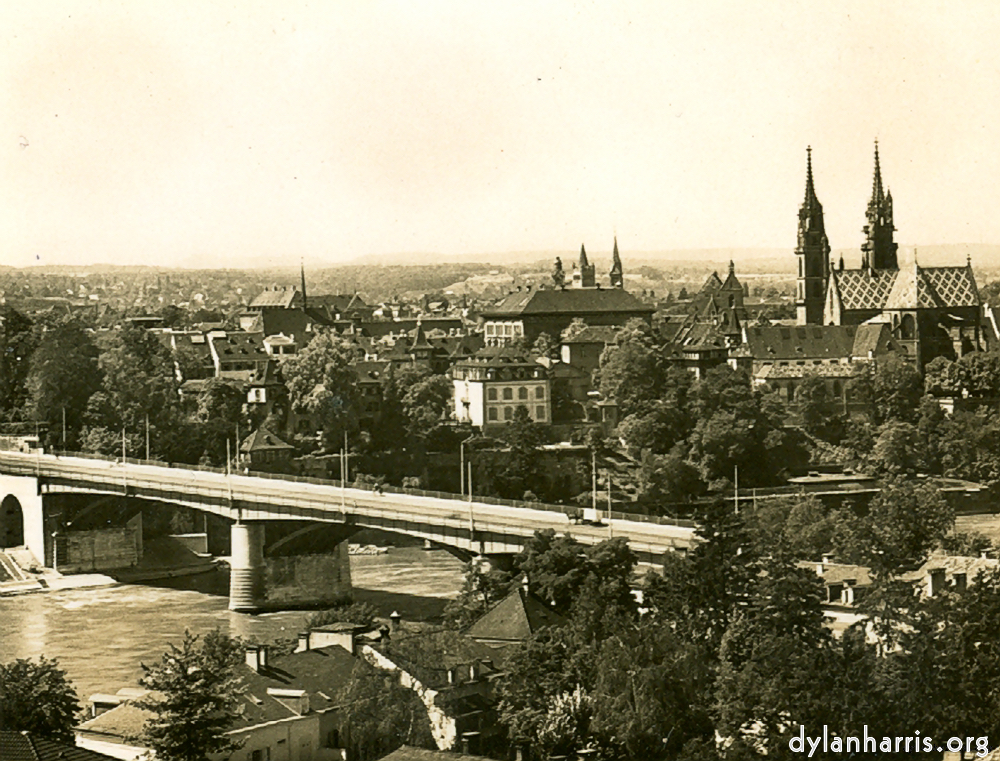 image: Wettstein Bridge & Cathedral.