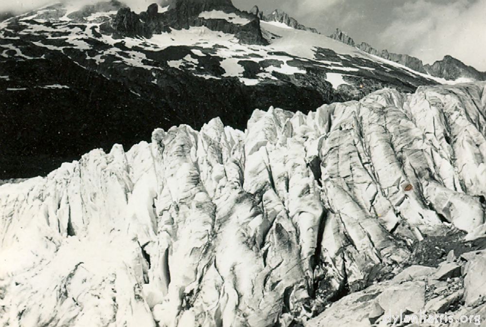 Image: The Rhone Glacier