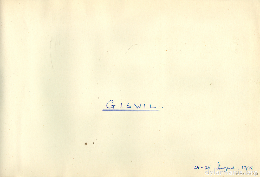 Image: Giswil 24-25 August 1948.