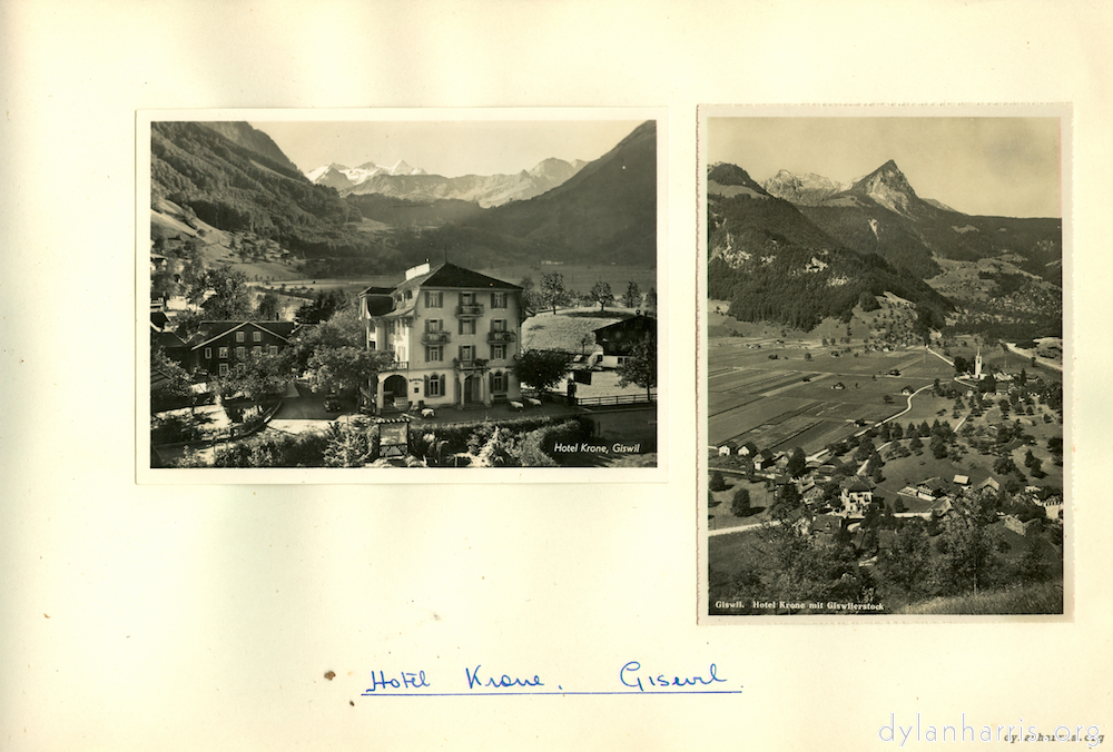 Image: Hotel Krone, Giswil.