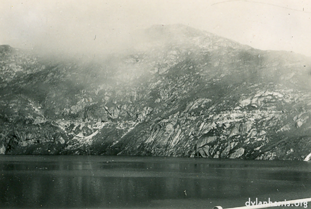 image: The Lucendro Storage Lake and Dam.