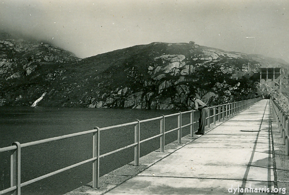 image: The Lucendro Storage Lake and Dam.