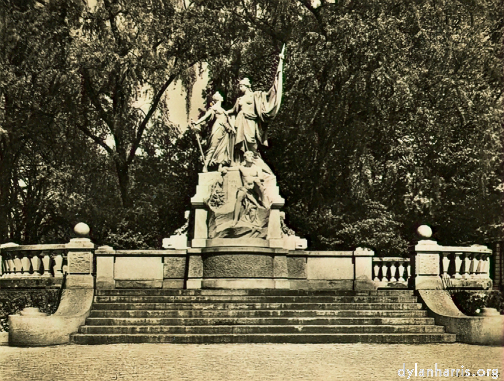 image: Postcard [[ Monument of Republic — dated 1st March 1848. ]]