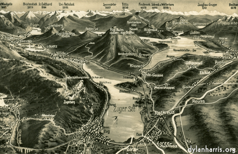 image: Postcard: Zuger See.