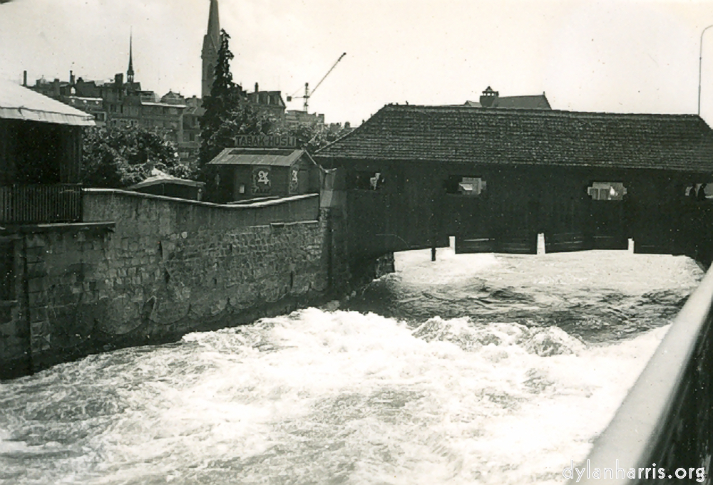 image: Part of River near Bahnhof.