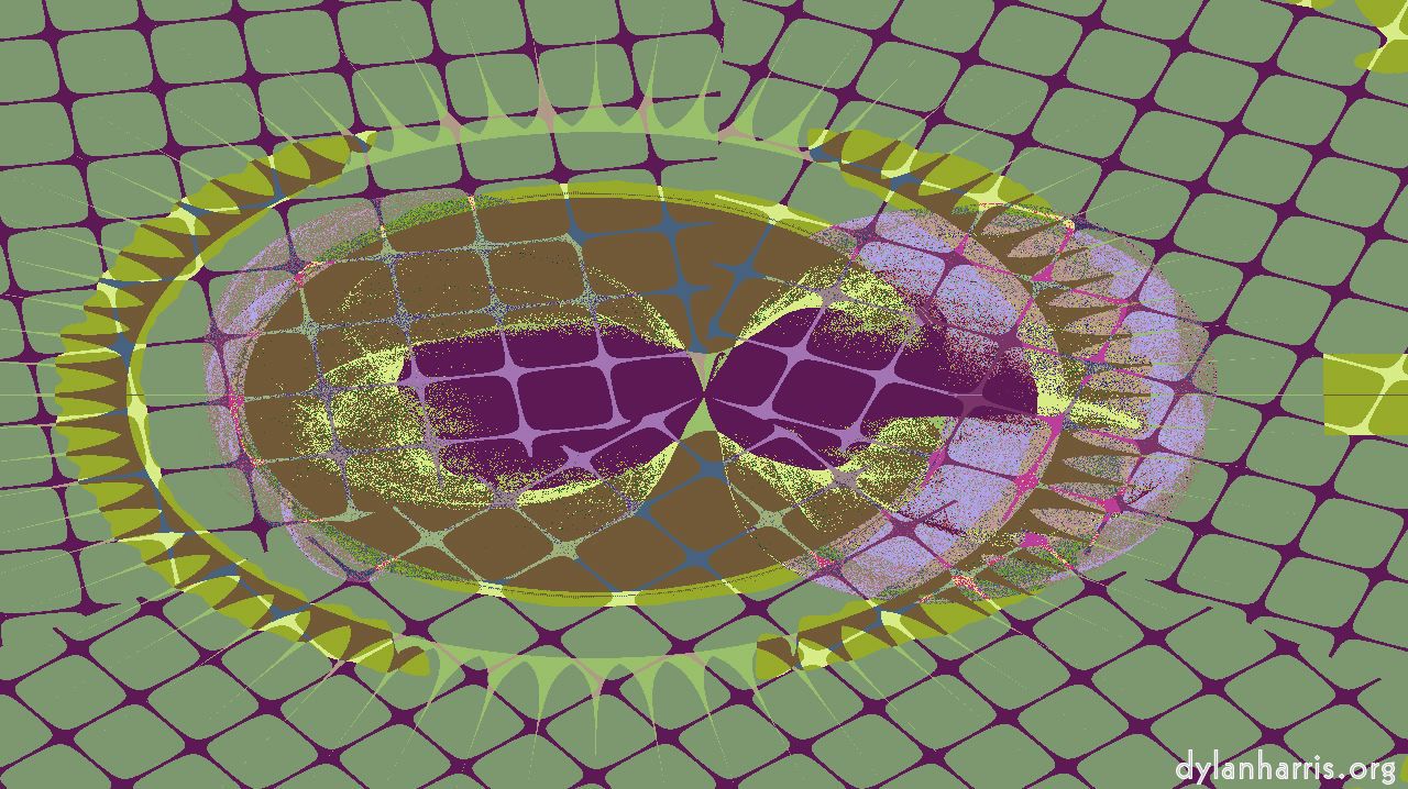 image: abstract 1 :: attractor grid 2