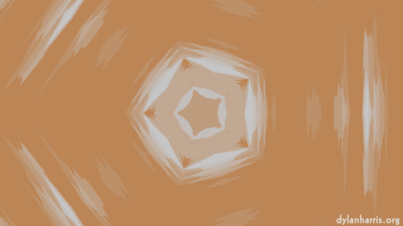 image: self animating 2 :: pentarotator