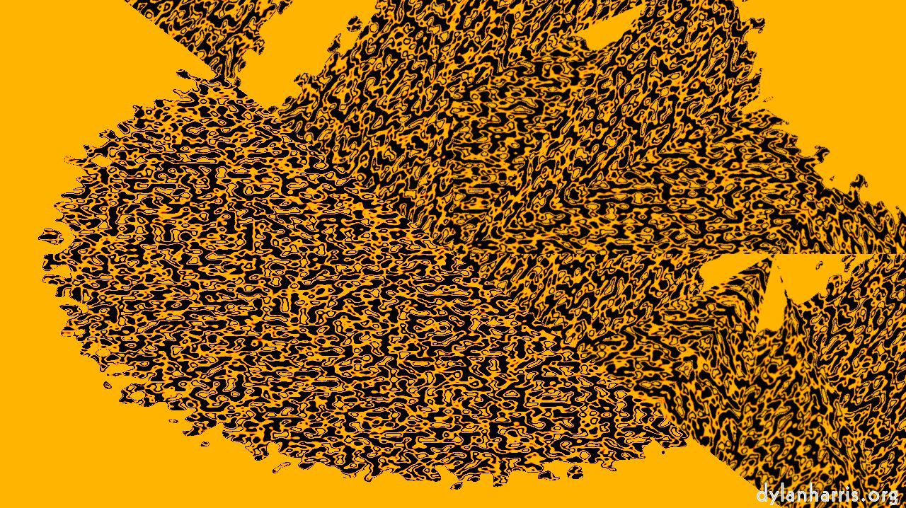 image: circular :: pollen