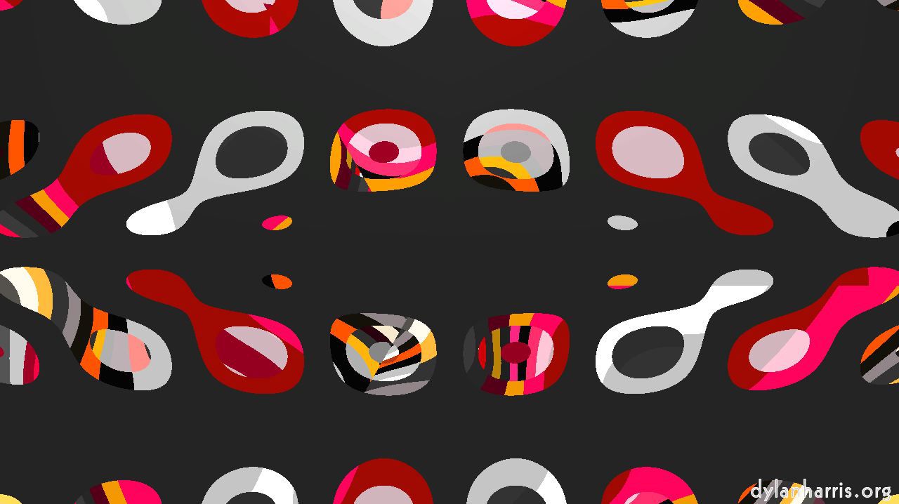 image: pattern :: horzblobs