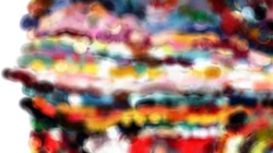 image: image from complex paint textures