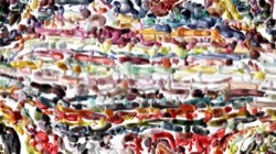 image: image from raised rough strokes