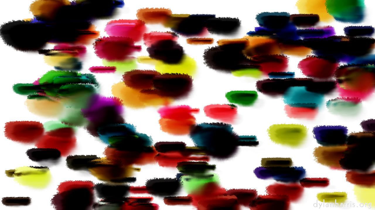 Image: wet media sumi :: colourfringe2